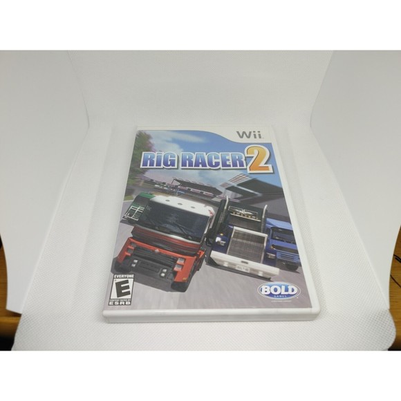 Rig Racer 2 (Nintendo Wii WiiU) GAME COMPLETE  SEMI TRUCK 18 WHEELER CIB - Picture 1 of 5